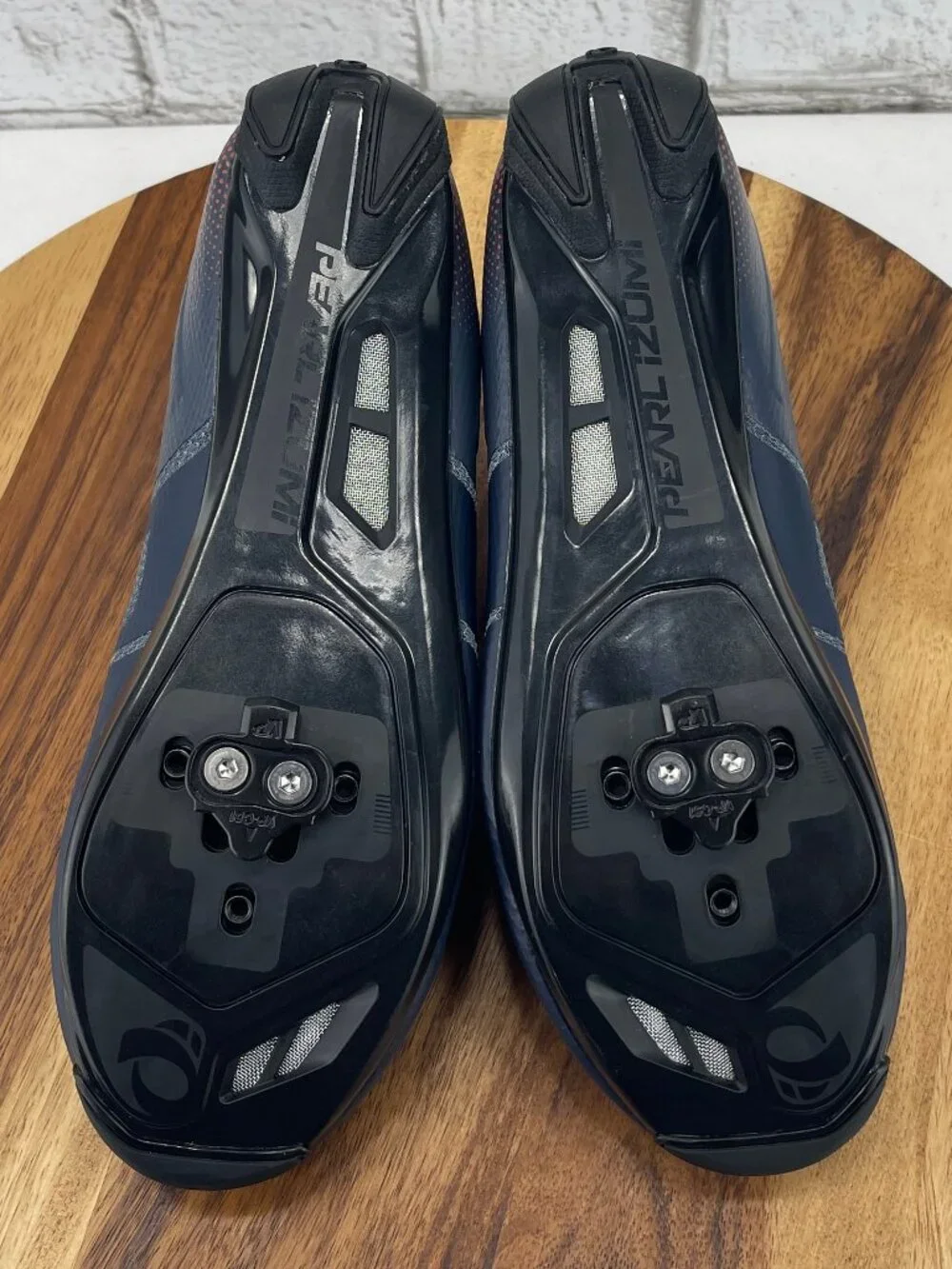 Pearl Izumi Quest Road Womens Sz. 9/40 Dark ink /Copper 3-Hook&Loop Cycling Shoe